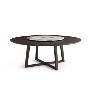 Aria Dining Table (with Lazy Susan)