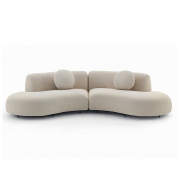 Cecilion Curved Sofa (2parts)